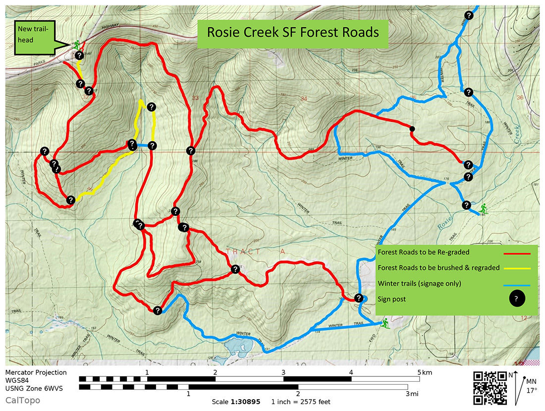 Tanana Valley State Forest map